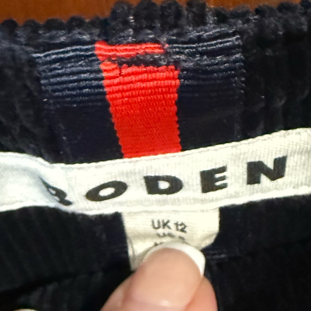 Boden Primrose Cord Pants Size 8 - Picture 2 of 3